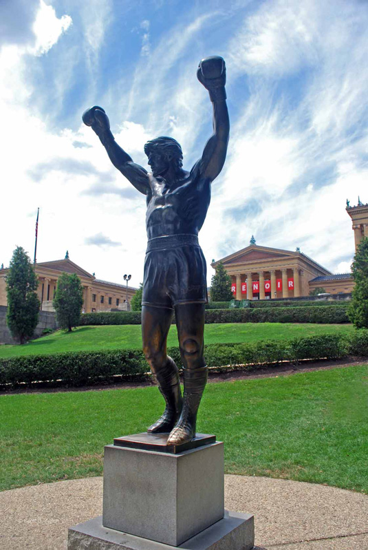 The Rocky Statue