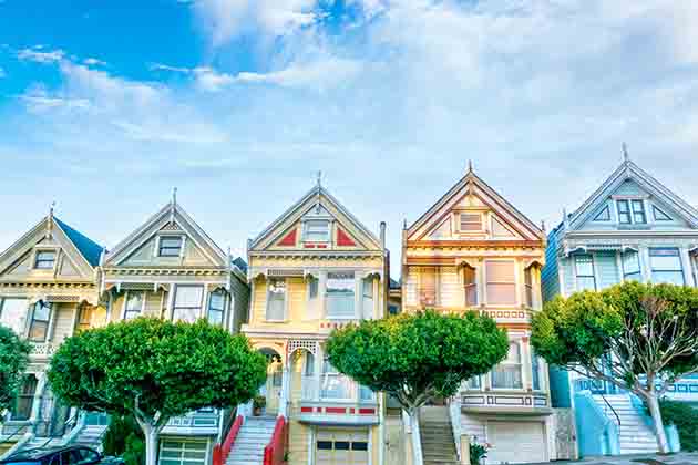 The Painted Ladies (The Sherbet Houses)