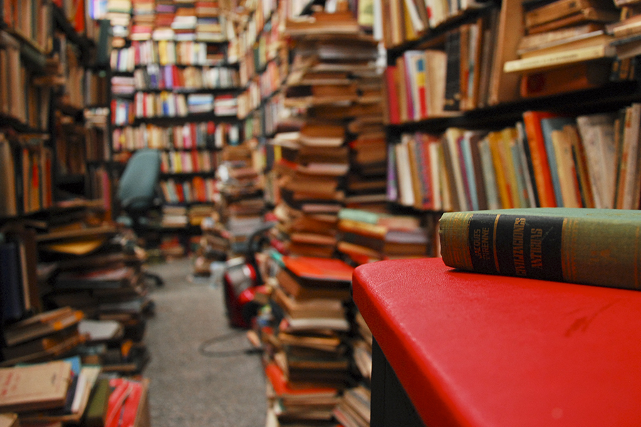 A Bookstore or Library