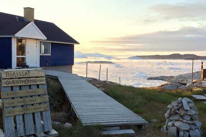 Greenland's Glacial Lake Lookout