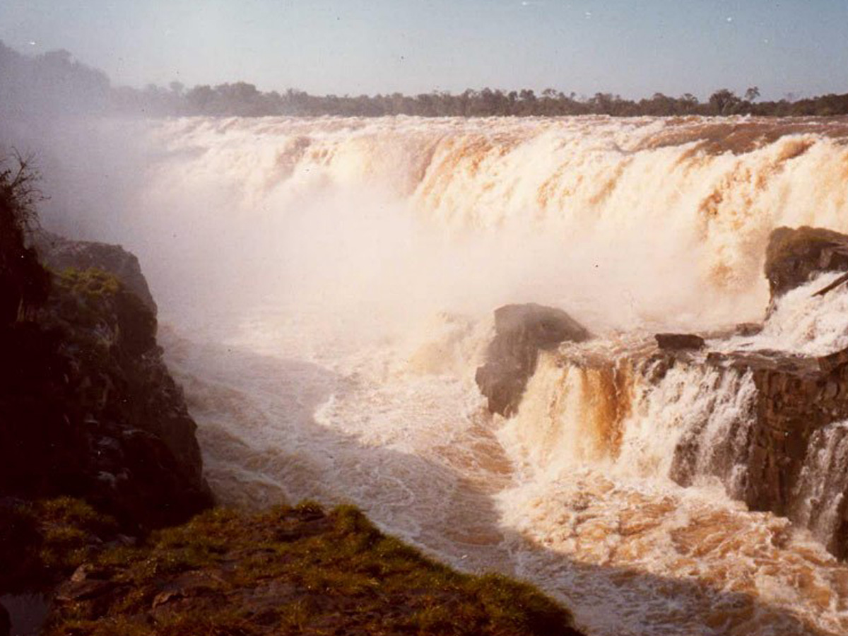 Guaira Falls, Paraguay and Brazil