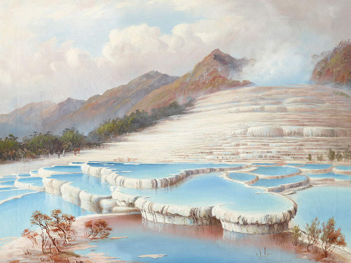 Pink and White Terraces, New Zealand