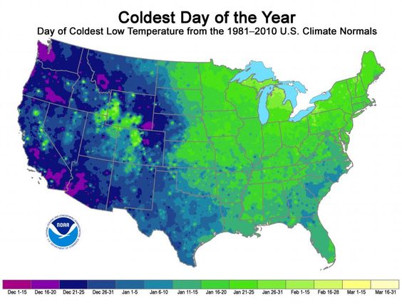 The Coldest Day of the Year