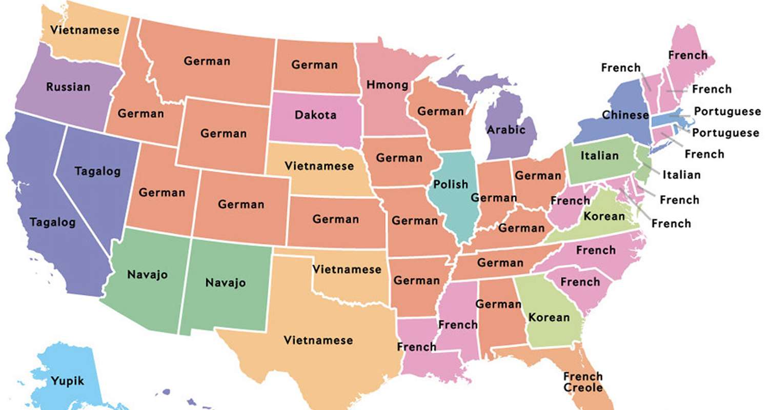 Most Commonly Spoken Language Other Than English and Spanish