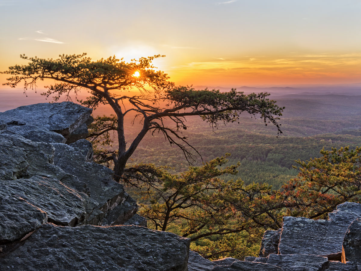 Alabama - Cheaha Mountain - 2,405ft