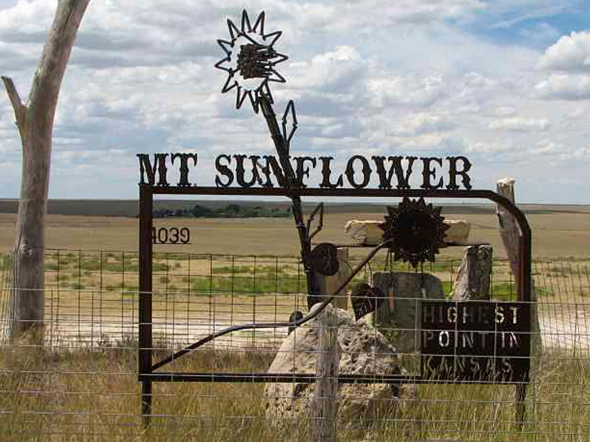 Kansas - Mount Sunflower - 4,039ft