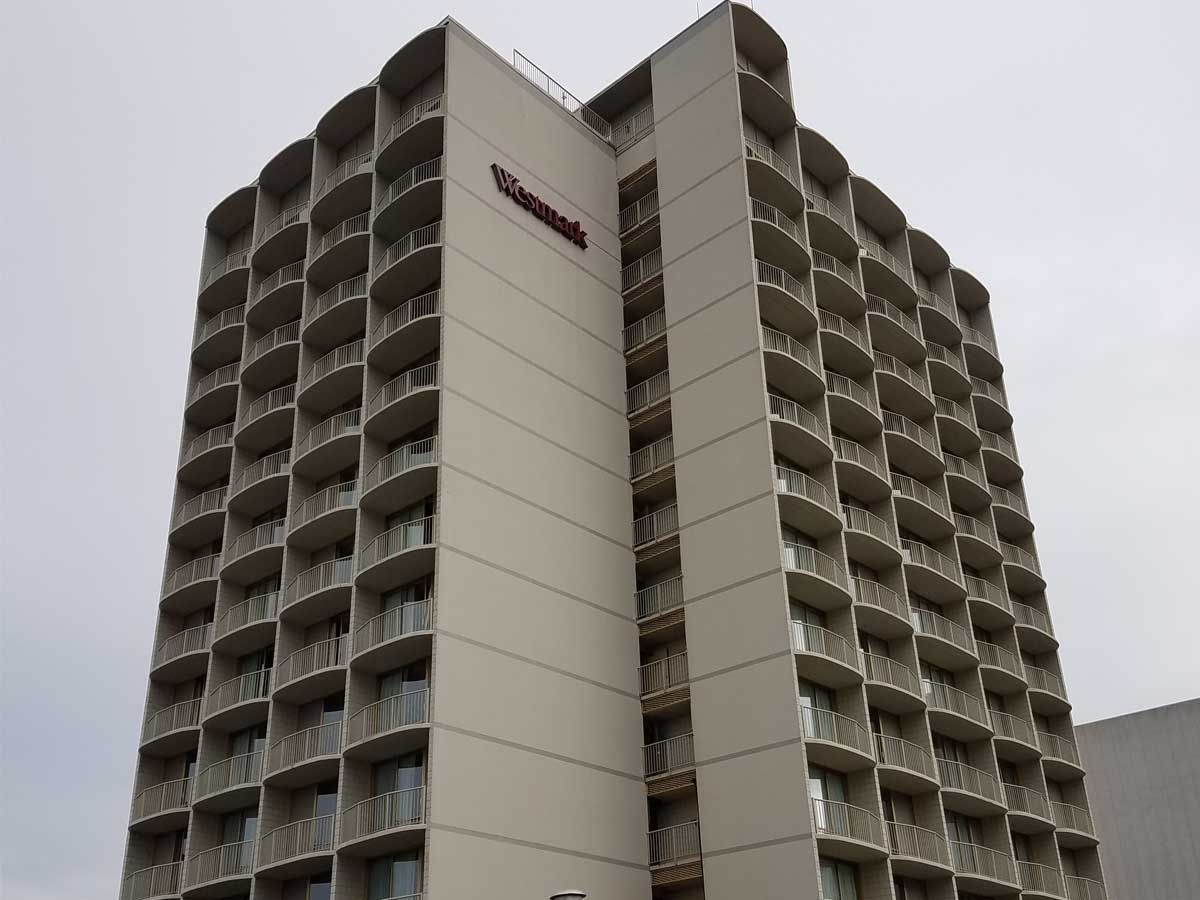 Alaska: The Westmark Hotel in Anchorage