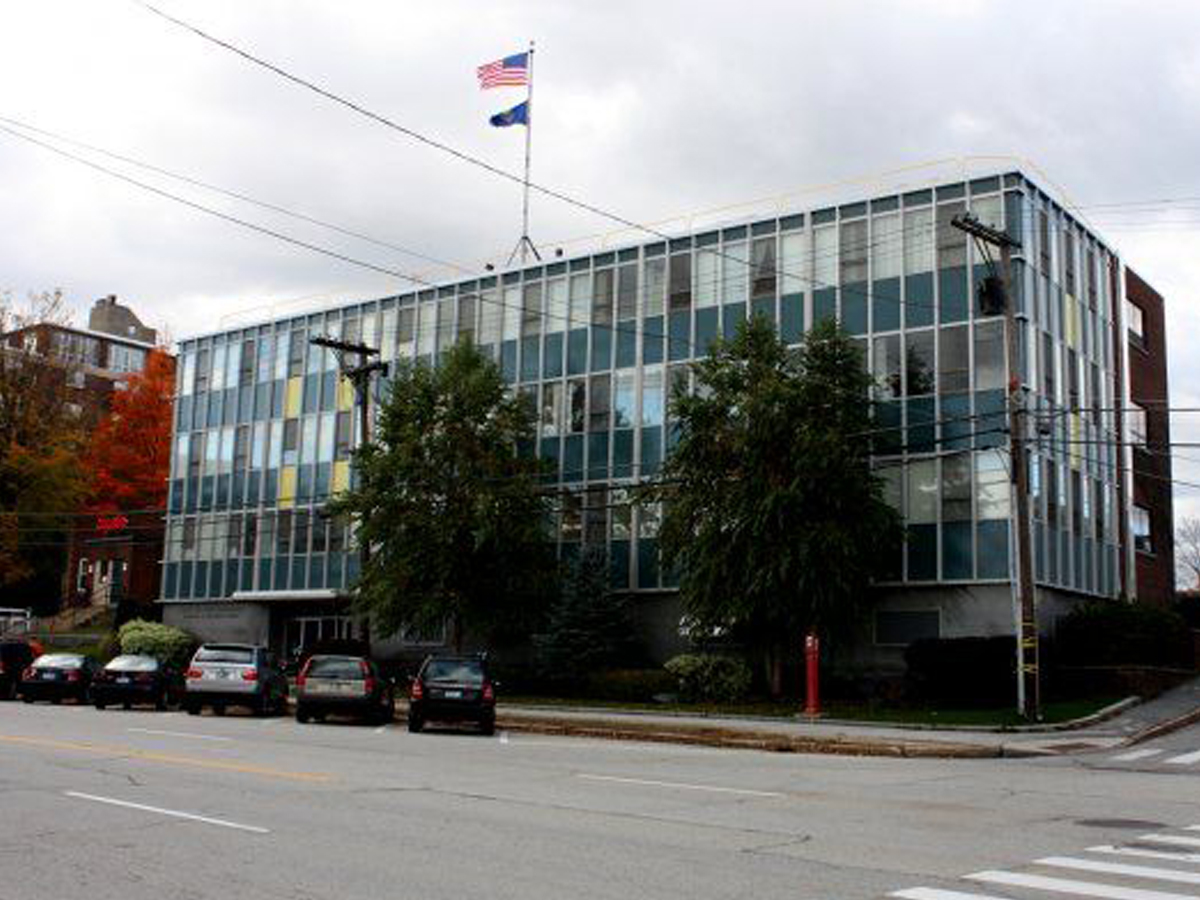 New Hampshire: The former Department of Employment Security Building in Concord