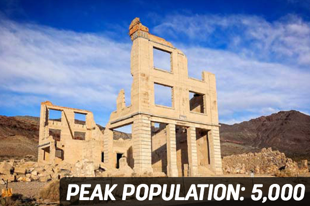 Rhyolite, Nevada
